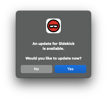 Auto Update Sidekick