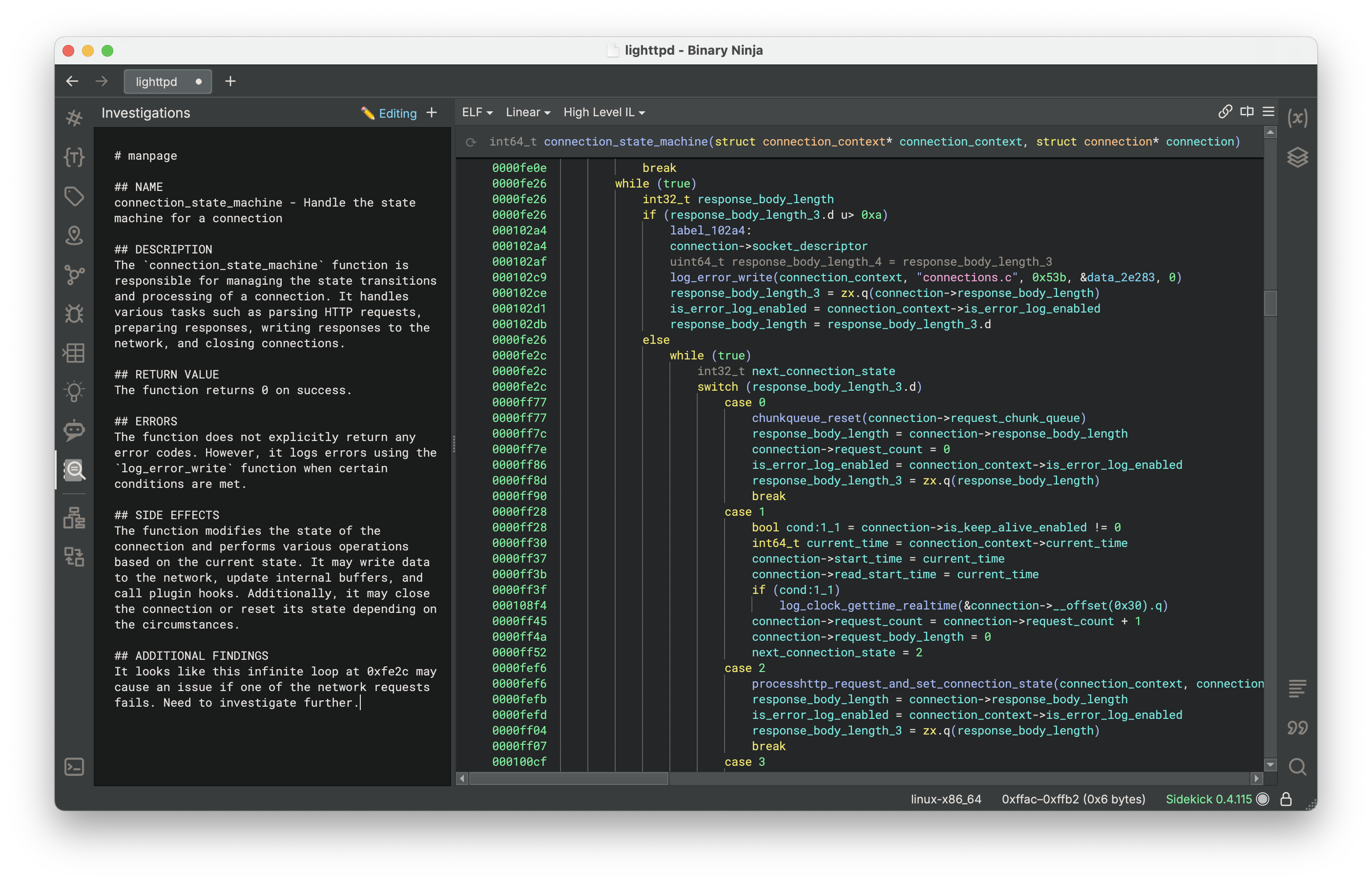 Sidekick Edit Investigation