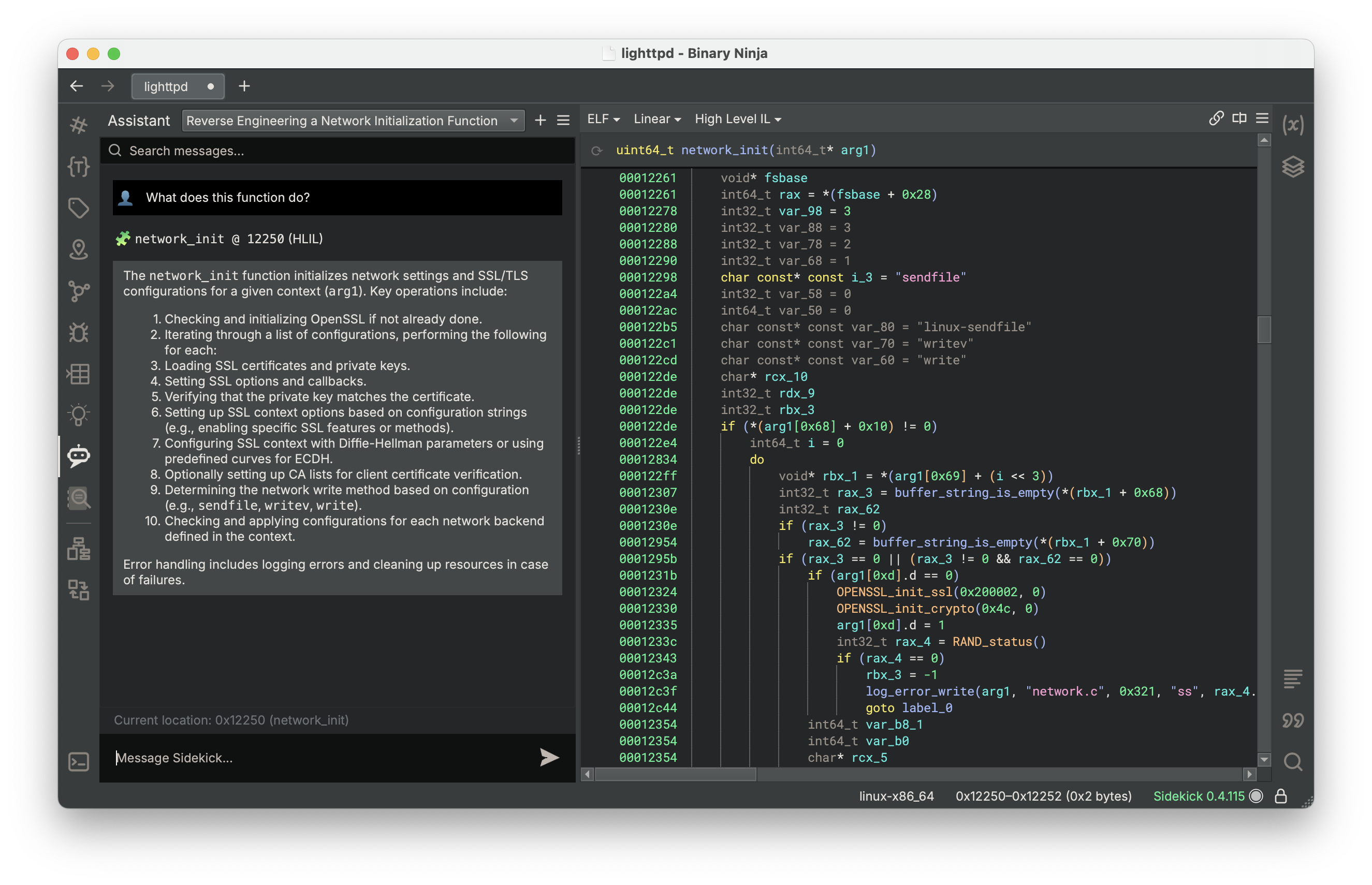Sidekick Assistant Ask Question
